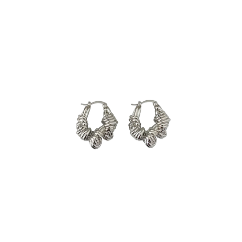 Fendi | Silver Hoop Earrings