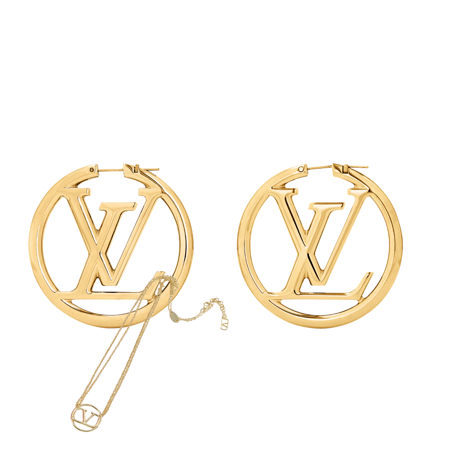 Fendi | LV Hoop Earrings