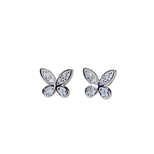 Hermes |  Butterfly Stud Earrings