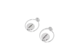 Dior | Coin Hoop Earrings