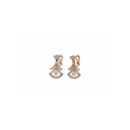 Hermes | Rose Fan Earrings