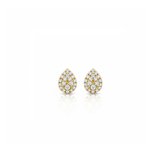 Dior | Teardrop Stud Earrings