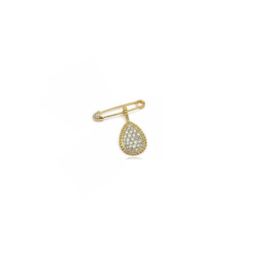 Hermes | Safety pin brooch