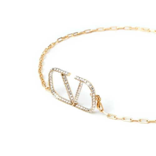 Dior | V Logo Chain Bracelet