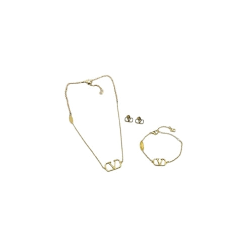 Fendi | V Logo Jewelry Set