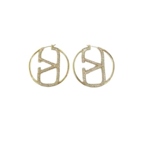 Fendi | Initial Hoop Earrings