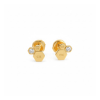 Fendi | Hexagon Studs