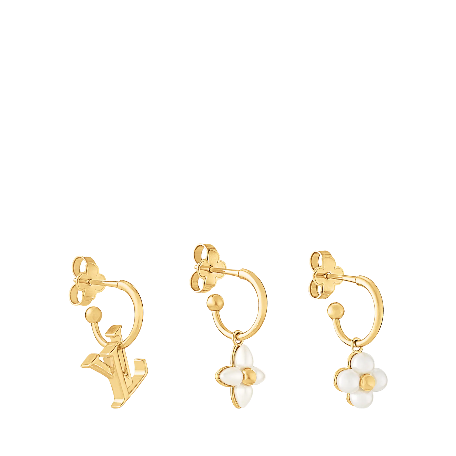 Dior | LV Flower Hoop Set