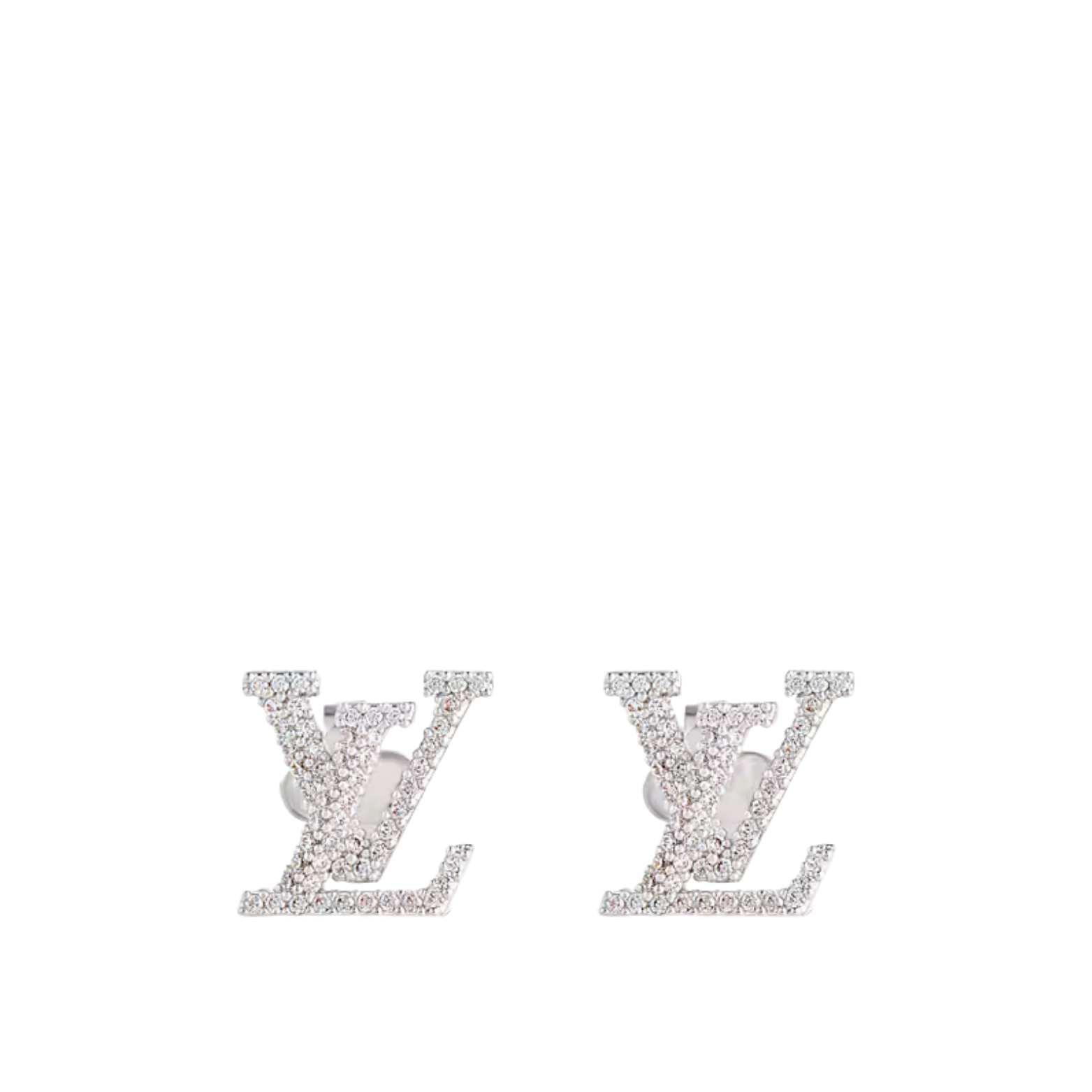 Dior | LV logo stud earrings