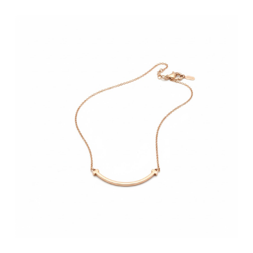 Hermes | Curved Bar Necklace