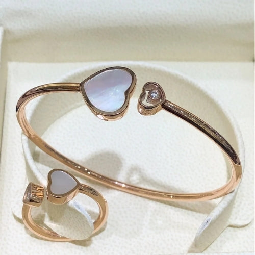 Hermes | Heart Stone Bracelet