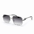 Cartier | Bold Black Lens Sunglasses