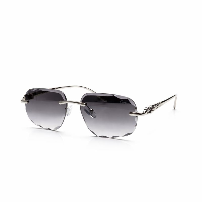 Cartier | Elegant Gradient Frame Sunglasses