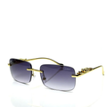 Cartier | Black Aviator Sunglasses