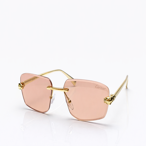 Cartier | Elegant Black Lens Sunglasses