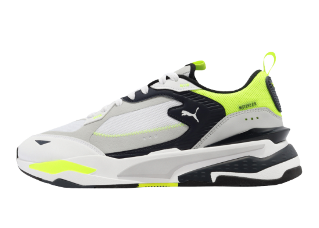 Puma Rs-Fast Limiter White-Harbor Mist-Yellow Alert
