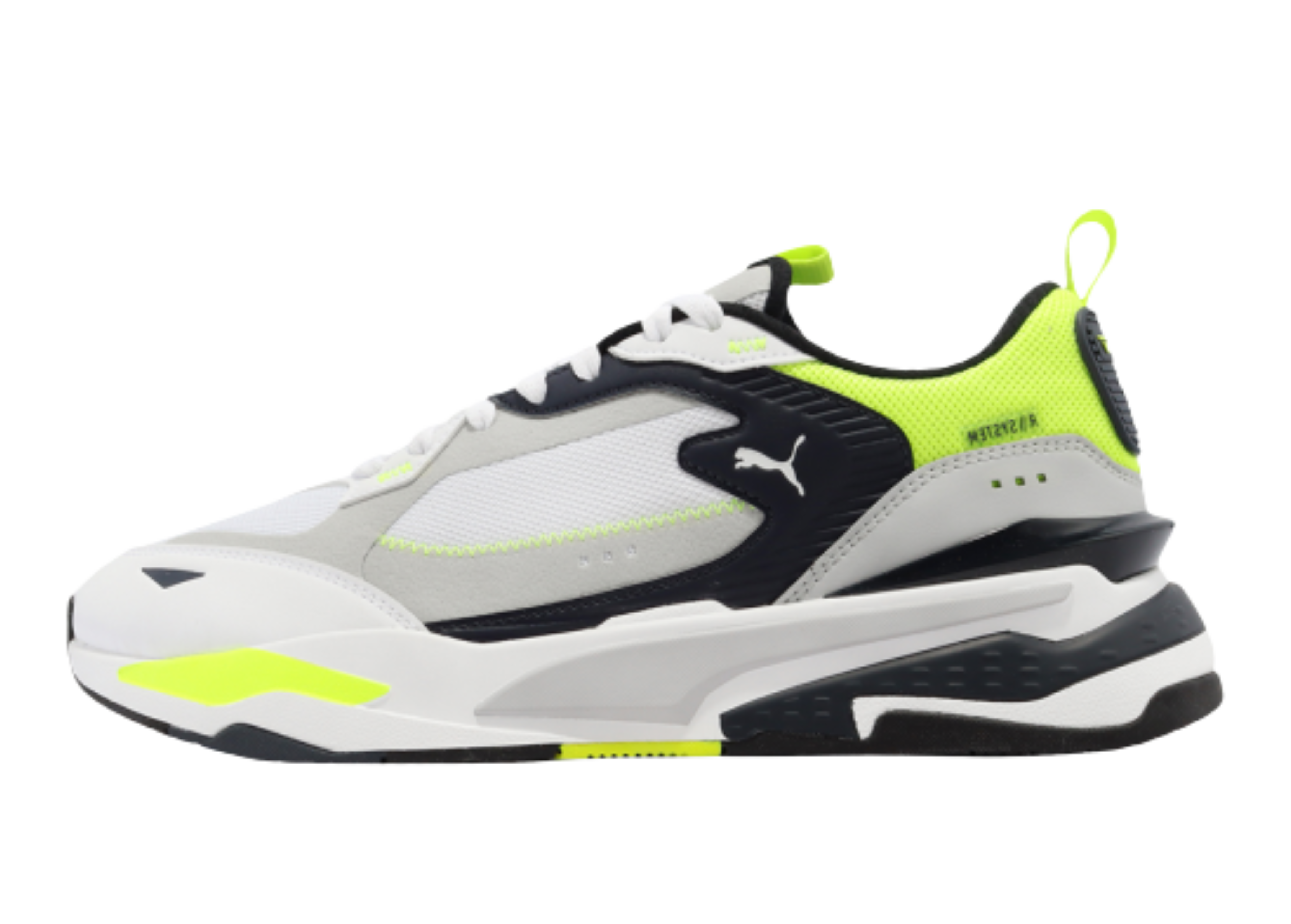 Puma Rs-Fast Limiter White-Harbor Mist-Yellow Alert